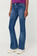 Spodnie damskie - Silvian Heach jeansy Belatrix damskie medium waist - miniaturka - grafika 1