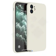 Etui i futerały do telefonów - Etui ochronne SOONTEC z ochroną aparatu dla Apple iPhone 12 mini, wewnętrzna wyściółka z powłoką z mikrofibry, etui z TPU, miękkie silikonowe etui na telefon komórkowy, białe - miniaturka - grafika 1