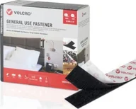 Taśmy klejące - Velcro VELCRO taśma rzepowa ogólnego zastosowania 25m taśma rzepowa 25m, rzep 50mm czarny - miniaturka - grafika 1