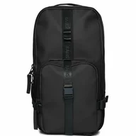 Torby na laptopy - Rains Trail Plecak 42 cm Komora na laptopa black - miniaturka - grafika 1