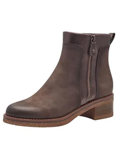 Marco Tozzi Damskie botki Zip+Slip 2-25064-43 modne kozaki, Mocca Comb, 38 EU, Mocca Comb, 38 EU - Kozaki damskie - miniaturka - grafika 1