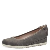 Czółenka - s.Oliver Damskie czółenka Wedge 5-22300-42, Cigar, 40 EU - miniaturka - grafika 1