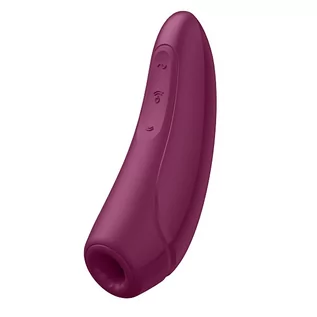 Wibratory i masażery - satisfyer (ge) Satisfayer Curvy 1+ Rose Red incl. Bluetooth and App - grafika 1