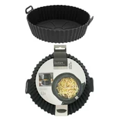 Naczynia żaroodporne - Silikonowy koszyk do frytkownicy beztłuszczowej 20,5 cm - miniaturka - grafika 1