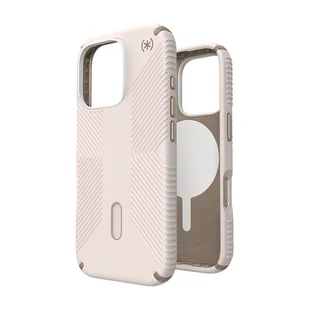Speck Presidio2 Grip ClickLock & MagSafe - Etui iPhone 16 Pro (Bleached Bone / Heirloom Gold / Hazel Brown) - Etui i futerały do telefonów - miniaturka - grafika 1