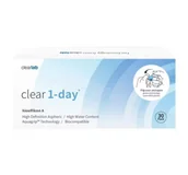 Soczewki kontaktowe - CLEARLAB CLEAR 1-DAY SOCZEWKI KONTAKTOWE 30 SZTUK -2.50/8.7 - miniaturka - grafika 1