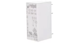 Relpol Przekaźnik miniaturowy 1P 12V DC PCB AgNi RM87N-2011-35-1012 600180 - Sterowniki i przekaźniki - miniaturka - grafika 1