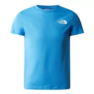 Koszulki sportowe damskie - Koszulka The North Face Simple Dome 0A82EALV61 - niebieska - miniaturka - grafika 1
