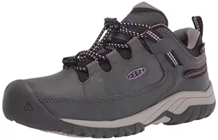 Buty dla chłopców - KEEN Targhee Low Waterproof, dziecięce buty turystyczne, szare, 27 EU, szary, 27/28 EU - grafika 1