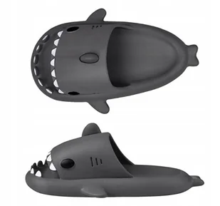 KLAPKI REKINY DZIECIĘCE KAPCIE SHARK 29-30 KOLORY - Kapcie damskie - miniaturka - grafika 1