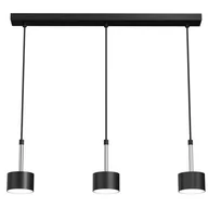 Lampy sufitowe - Milagro Lampa wisząca ARENA BLACK/SILVER 3xGX53 MLP7786 - miniaturka - grafika 1