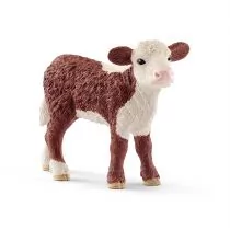 Schleich CIELĘ RASY HEREFORD 13868 - Figurki dla dzieci - miniaturka - grafika 1