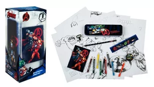Zestaw Do Kolorowania Wieża Avengers 25 Szt. - Kredki, ołówki, pastele i pisaki - miniaturka - grafika 1