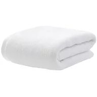 Ręczniki - Biały Ręcznik Bawełniany/Ręcznik Hotelowy, Dwupętelkowy 50X100 Cm 500G 50X100Cm - miniaturka - grafika 1
