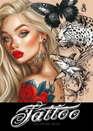Szkolne artykuły papiernicze - Kolorowanka A4 pionowa 8 obrazków Tattoo żółta - kolorowanka - miniaturka - grafika 1