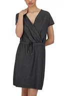 Sukienki - Alife and Kickin damska OrnellaAK DNM sukienka damska sukienka dżinsowa sukienka na czas wolny sukienka letnia XS-XXXL, czarny denim, S, czarny denim, S - miniaturka - grafika 1