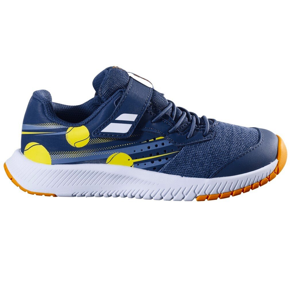 Buty tenisowe dziecięce Babolat Pulsion Kid All Court Boy Blue/Yellow EUR 27