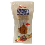 Kiełbasa i wędliny - Auchan - Kabanosy z łososia wędzone na gorąco - miniaturka - grafika 1