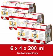 Żywienie medyczne - Resource Junior waniliowy w sześciopaku (6x) 4 x 200 ml - miniaturka - grafika 1