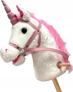LeanToys BM HOBBY HORSE Z DZWIĘKIEM JEDNOROŻEC 8596164159538 - Zabawki na biegunach - miniaturka - grafika 1