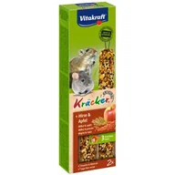 Karma dla gryzoni - Vitakraft Kräcker dla myszy Corn&Fruit 3 x 2 szt. - miniaturka - grafika 1