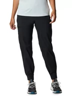Spodnie sportowe damskie - Columbia Spodnie "On The Go" w kolorze czarnym do biegania - miniaturka - grafika 1