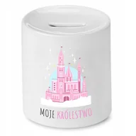 Skarbonki - SKARBONKA DLA DZIECI MOJE KRÓLESTWO PREZENT z Nadrukiem ze Zdjęciem - miniaturka - grafika 1