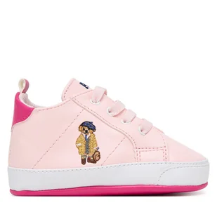 Niechodki Polo Ralph Lauren RL03477680 Różowy - Buty dla dziewczynek - miniaturka - grafika 1