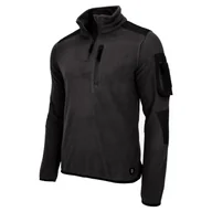 Odzież taktyczna i umundurowanie - Bluza Polarowa Brandit Fleece Troyer Ripstop - Black XL - miniaturka - grafika 1