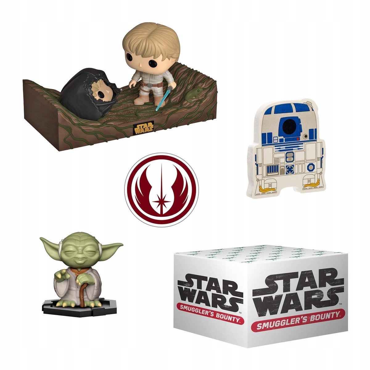 Funko Star Wars Smuggler's Bounty Subscription Box, motyw Dagobah, luty 201