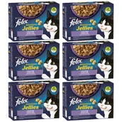 Mokra karma dla kotów - FELIX Sensation Jellies Karma dla kotów wybór smaków w galaretce 72x85g - miniaturka - grafika 1