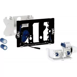 Geberit mechanizm spłukiwania do spłuczki podtynkowej Sigma 12 cm zasilanie bateryjne 116.110.00.6 - Przyciski spłukujące - miniaturka - grafika 1