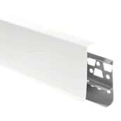 Listwy przypodłogowe - Listwa przypodłogowa PCV HI-LINE 75 mm biała Artens 5901171280138 - miniaturka - grafika 1