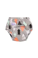 Pieluchy - Majtki treningowe PREMIUM z wkładem chłonnym z bawełny - Drzewka 12-14 kg - miniaturka - grafika 1