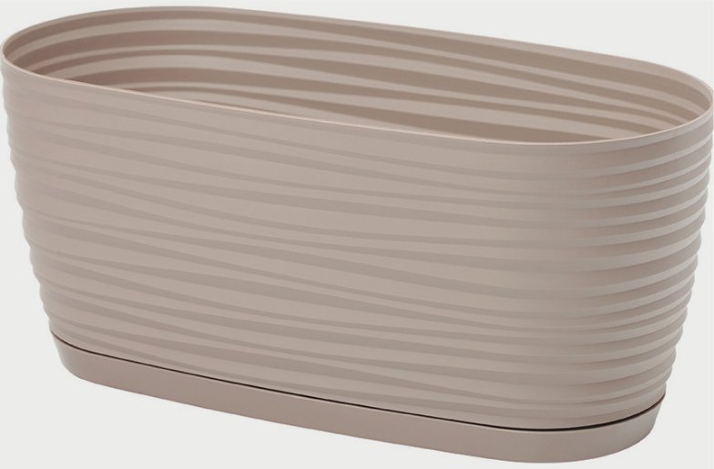 Formplastic Skrzynka Sahara Petit 31 z podstawką - szaro-beżowy