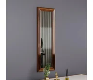 Lustra - Lustro ścienne BOSS 90x30 cm brąz - miniaturka - grafika 1