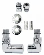 Zawory i kraniki - Zawór regulacyjny Vision chrom lewy GZ1/2 All in One - miniaturka - grafika 1