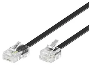 Microconnect MPK451S kabel telefoniczny 1 m Czarny - Kable miedziane - miniaturka - grafika 1