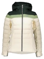 Kurtki damskie - Helly Hansen Kurtka pikowana "Imperial" w kolorze kremowo-zielonym - miniaturka - grafika 1