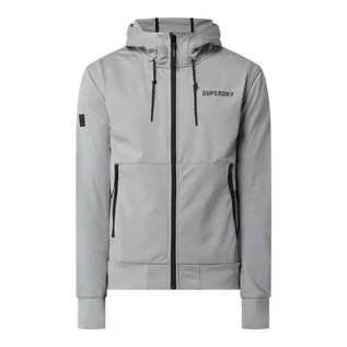 Kurtki męskie - Kurtka softshell z kapturem - Superdry - grafika 1