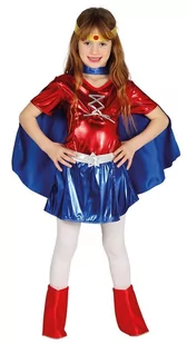 Kostium dziecięcy "Bohaterka Supergirl"-145-158cm - Stroje karnawałowe - miniaturka - grafika 1