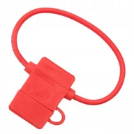 Akcesoria motoryzacyjne - GNIAZDO UNI OBUDOWA BEZPIECZNIKA HERMETYCZNE MINI 10A Z OSŁONĄ - miniaturka - grafika 1