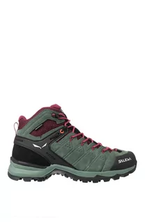 Buty trekkingowe damskie - BUTY ALP MATE MID WP WOMEN-DUCK GREEN-RHODODENDON - grafika 1