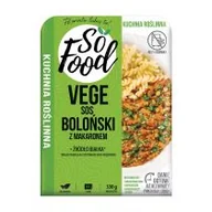 Szybkie dania obiadowe - So Food Sos boloński z makaronem wegański 330 g - miniaturka - grafika 1