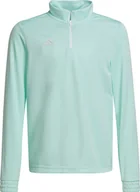 Bluzy damskie - Bluza dla dzieci adidas Entrada 22 Training Top miętowa HC5056-128cm - miniaturka - grafika 1