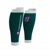 Pozostała odzież dla rowerzystów - Opaski Kompresyjne Compressport R2 3.0 Calf Sleeves Storm/White T2 - miniaturka - grafika 1