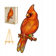Puzzle - PUZZLE DREWNIANE DUŻE 233ELEMENTY KARDYNAŁ SZKARŁATNY DREWNIANE PUDEŁKO - miniaturka - grafika 1