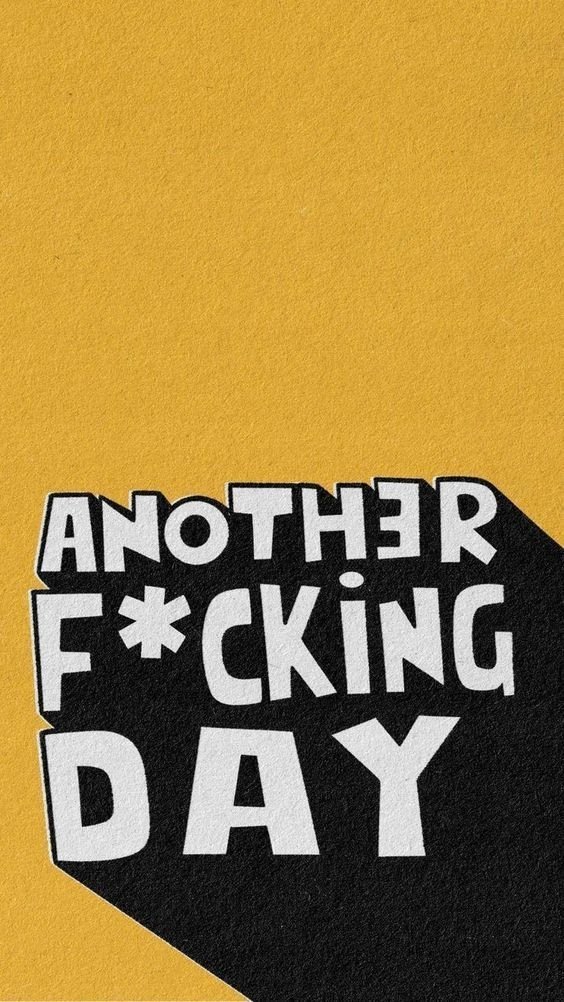 PODKŁADKA POD MYSZ Z Nadrukiem 22x18 cm Another Fucking Day Tekst Prezent