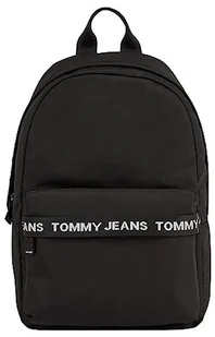 Tommy Hilfiger Męski plecak TJM Essential Dome, jeden rozmiar, Czarny, rozmiar uniwersalny - Plecaki - miniaturka - grafika 1