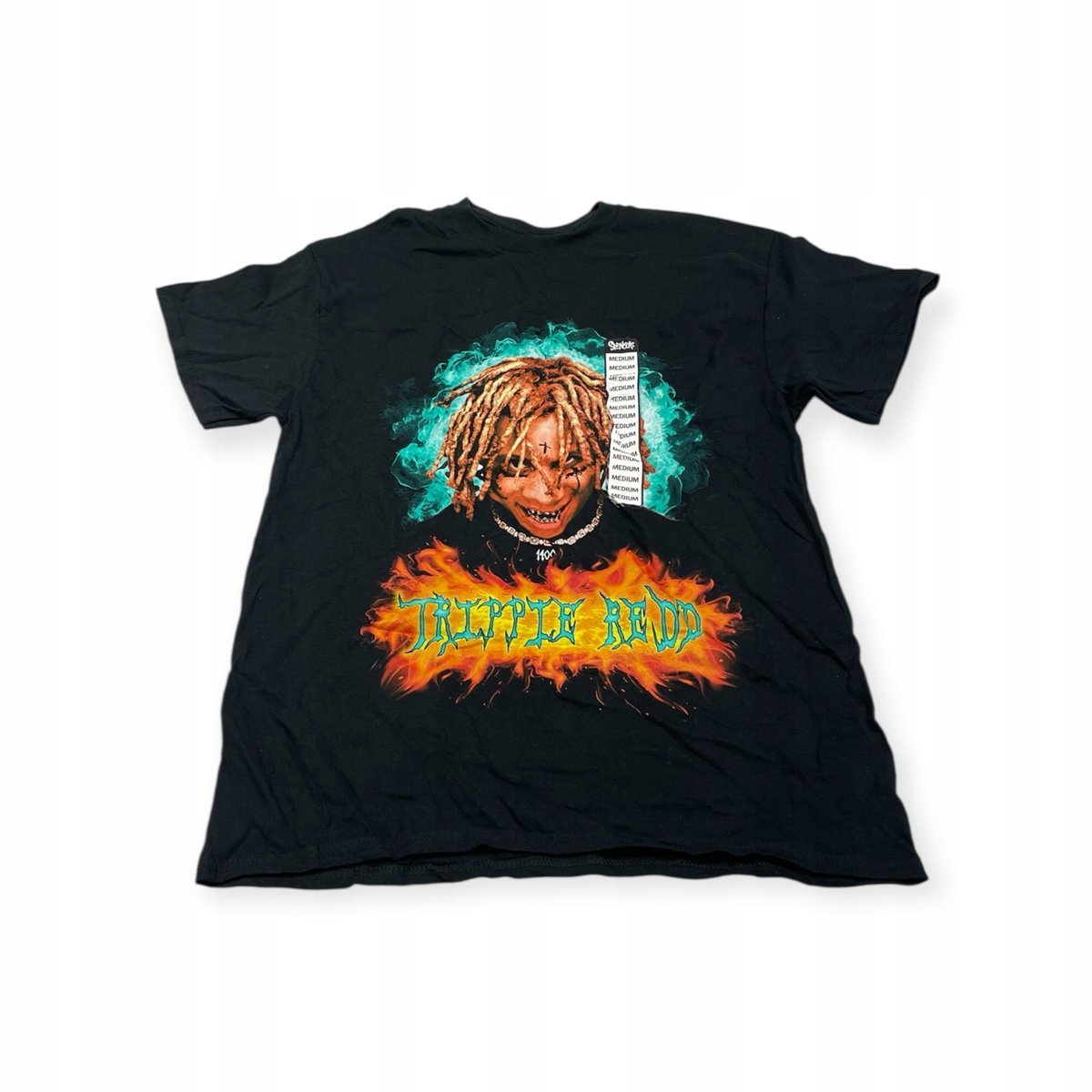 Koszulka T-shirt męski okrągły dekolt SPENCER'S TRIPPK REDD M